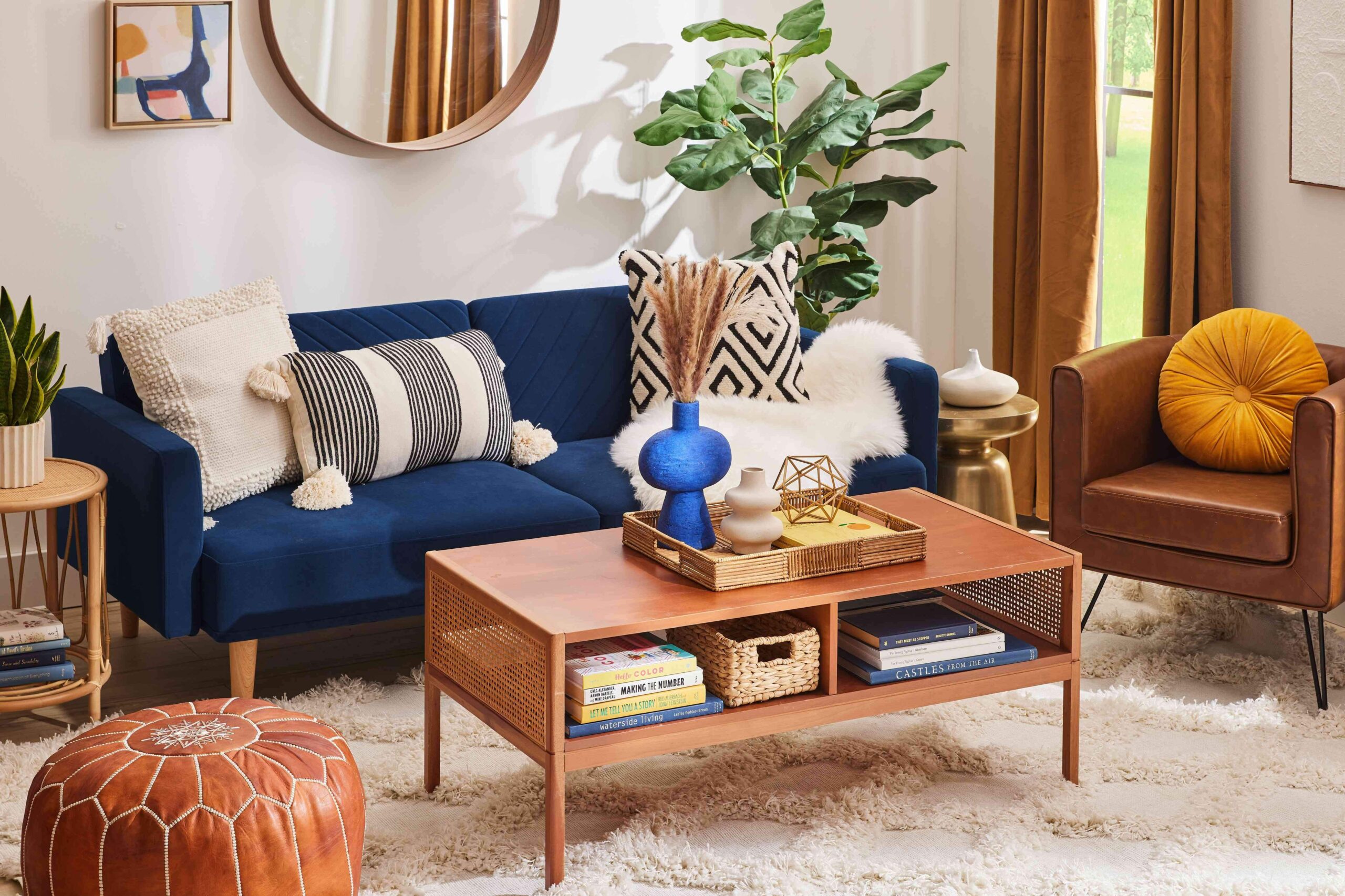 9 Design Tips For Blue Couches In Living Rooms throughout Navy Blue Couches Living Room